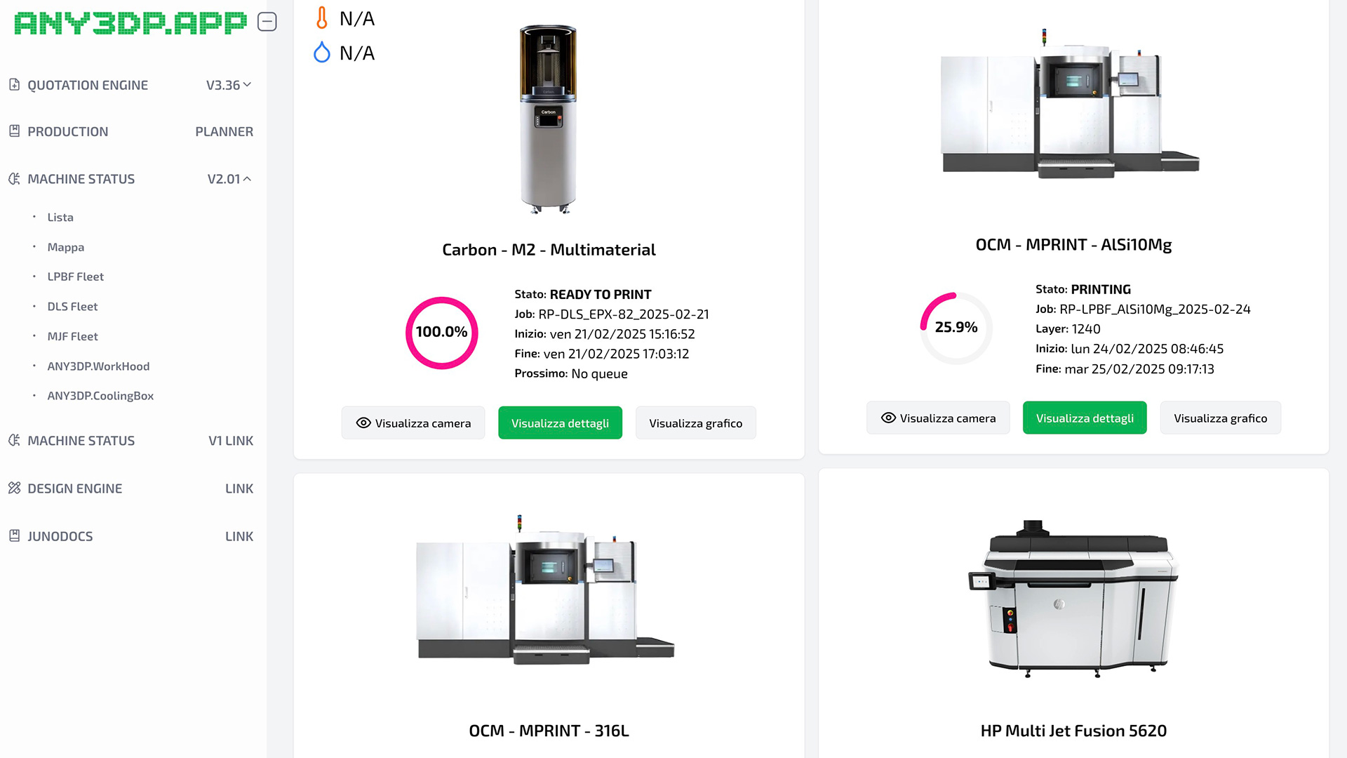 Machine Status ANY3DP